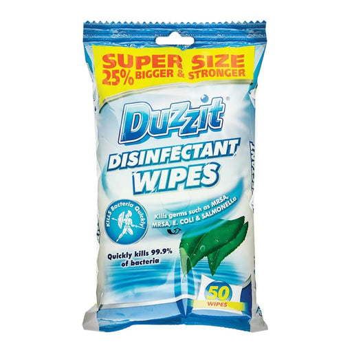 Duzzit Disinfectant Wipes 50 Pack