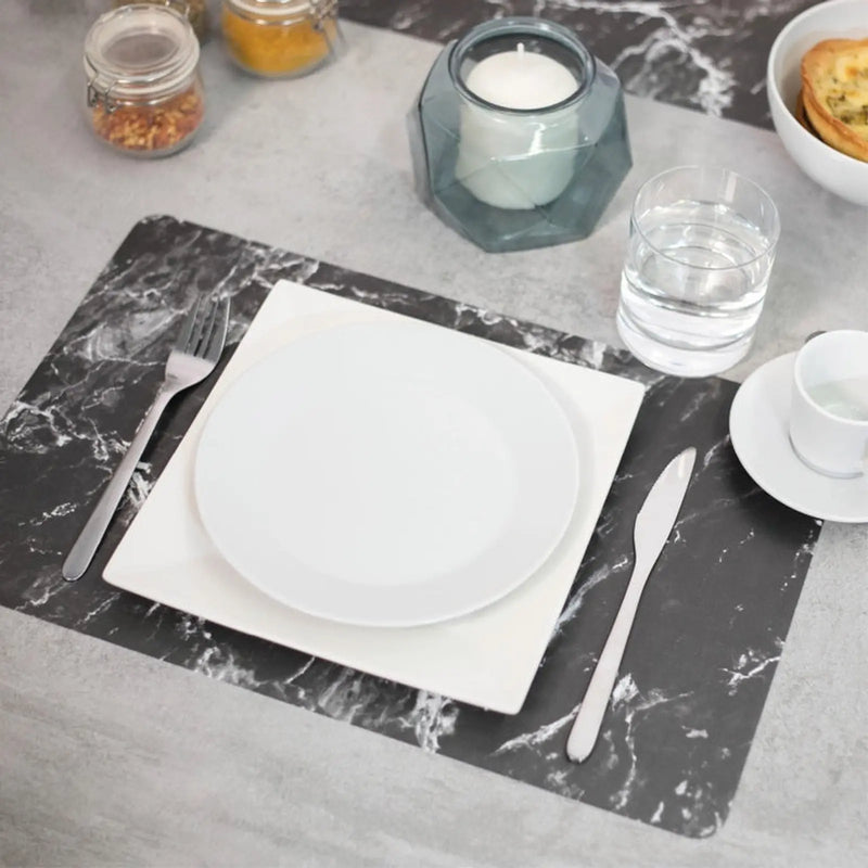 d-c-fix® Rio Placemat - Marmi Black Pack 12