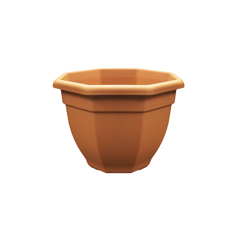 Thumbs Up Octagonal Bell Pot 36cm Terracotta
