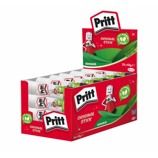 Pritt Original Stick 43g Display Box of 24