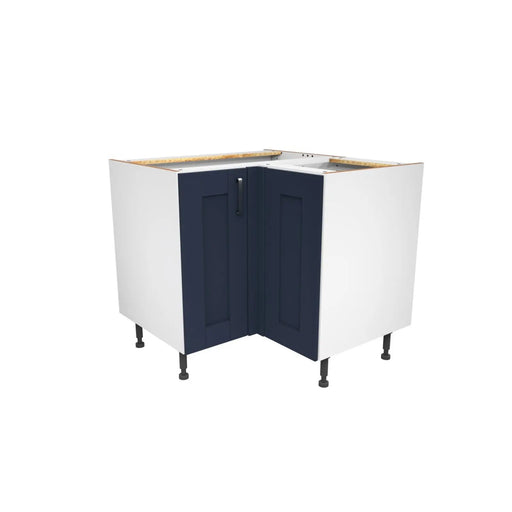 Gower Rapide+ Verona Navy L Shaped Corner Base Unit Pk 2 935mm