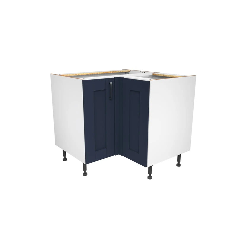 Gower Rapide+ Verona Navy L Shaped Corner Base Unit Pk 2 935mm