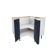Gower Rapide+ Verona Navy L Shaped Corner Base Unit Pk 2 935mm