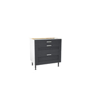 Gower Rapide+ Verona Navy 3 Drawer Pack 800mm
