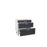 Gower Rapide+ Verona Navy 3 Drawer Pack 800mm