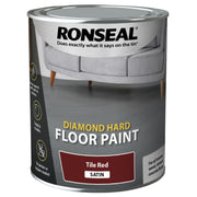 Ronseal Diamond Hard Floor Paint 750ml Red