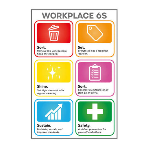 Centurion Workplace 6S 1.2mm Recyclable PP (400 x 600mm)