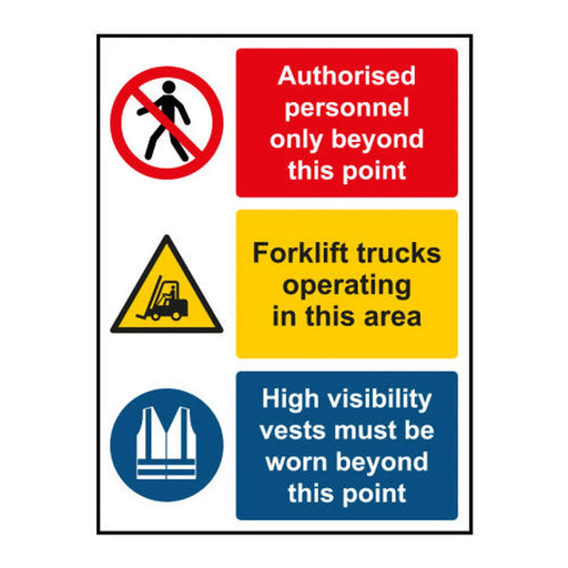 Centurion Warehouse Composite Sign Style 2 1.2mm Recyclable PP (300 x 400mm) - Min Order 2