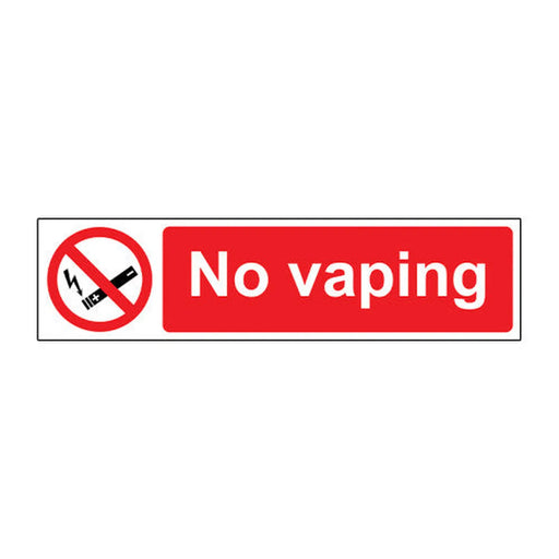 Centurion No Vaping - SAPP (200 x 50mm) - Min Order 4