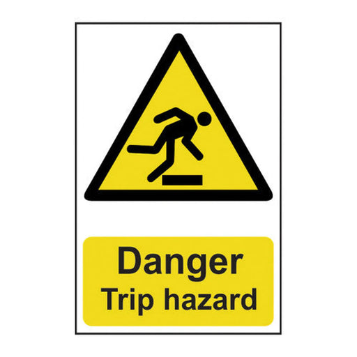 Centurion Danger trip hazard - SAV (200 x 300mm) - Min Order 2