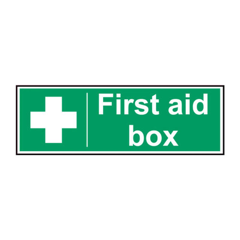 Centurion First aid box - Self Adhesive PP (300 x 100mm) - Min Order 4