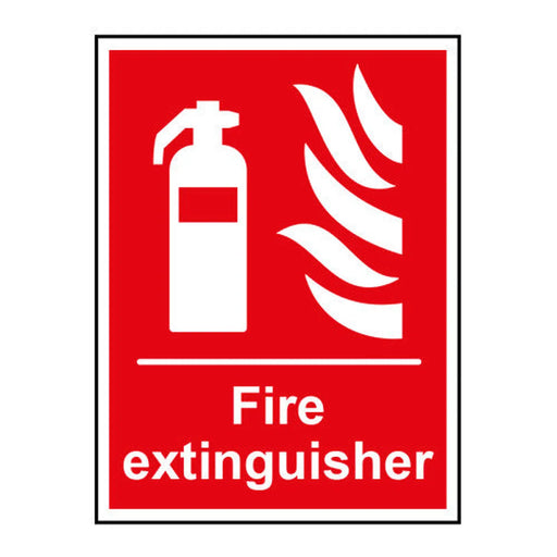 Centurion Fire extinguisher - Self Adhesive PP (150 x 200mm) - Min Order 2