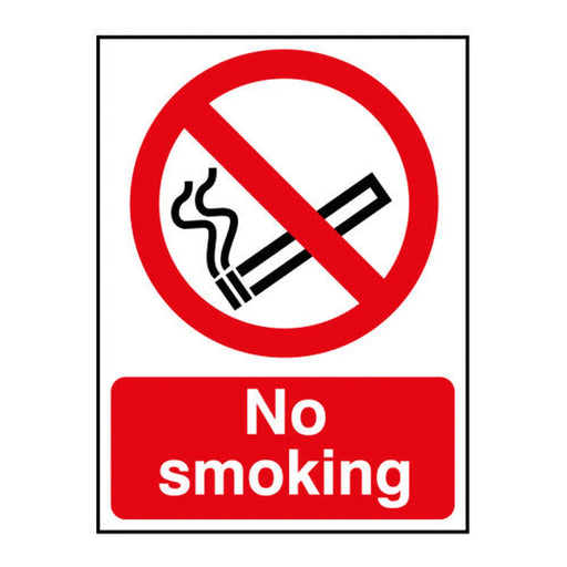 Centurion No smoking - Self Adhesive PP (150 x 200mm) - Min Order 2