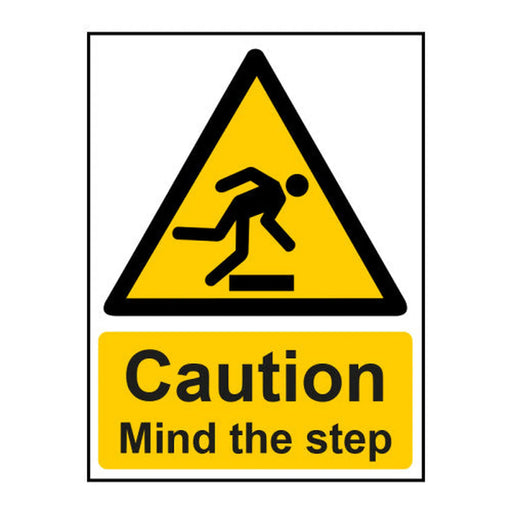Centurion Caution Mind the step - SAV (150 x 200mm) - Min Order 4