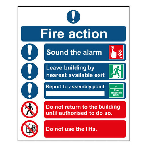 Centurion Fire action procedure - PP (250 x 300mm) - Min Order 2