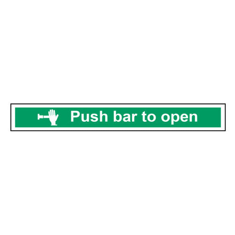 Centurion Push bar to open - PP (600 x 75mm) - Min Order 2