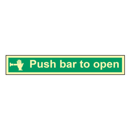 Centurion Push bar to open - PHO (600 x 100mm)