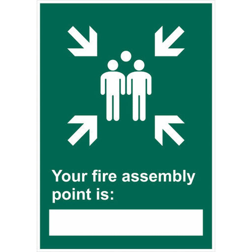 Centurion Your fire assembly point is - SAV (297 x 420mm) - Min Order 2