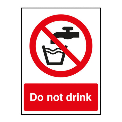 Centurion Do not drink - SAV (75 x 100mm) - Min Order 6