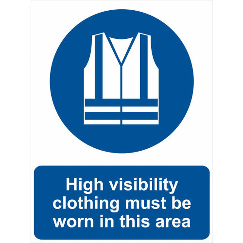 Centurion Hi-visibility clothing must be worn - SAV (300 x 400mm) - Min Order 2