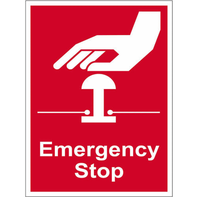 Centurion Emergency stop - SAV (100 x 75mm) - Min Order 6