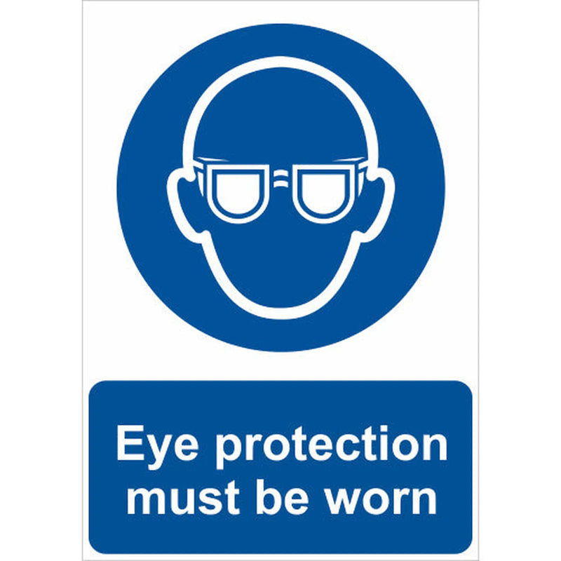 Centurion Eye protection must be worn in this area - SAV (420 x 297mm) - Min Order 2