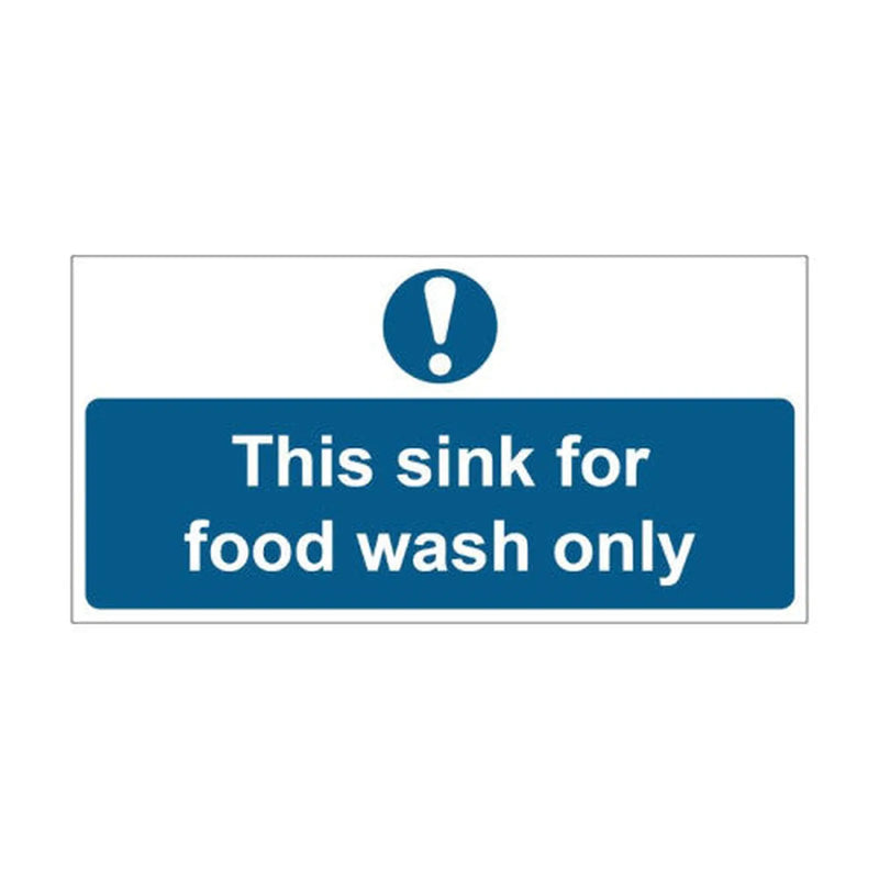 Centurion This Sink For Food Wash Only - SAV (200 x 100mm) - Min Order 4