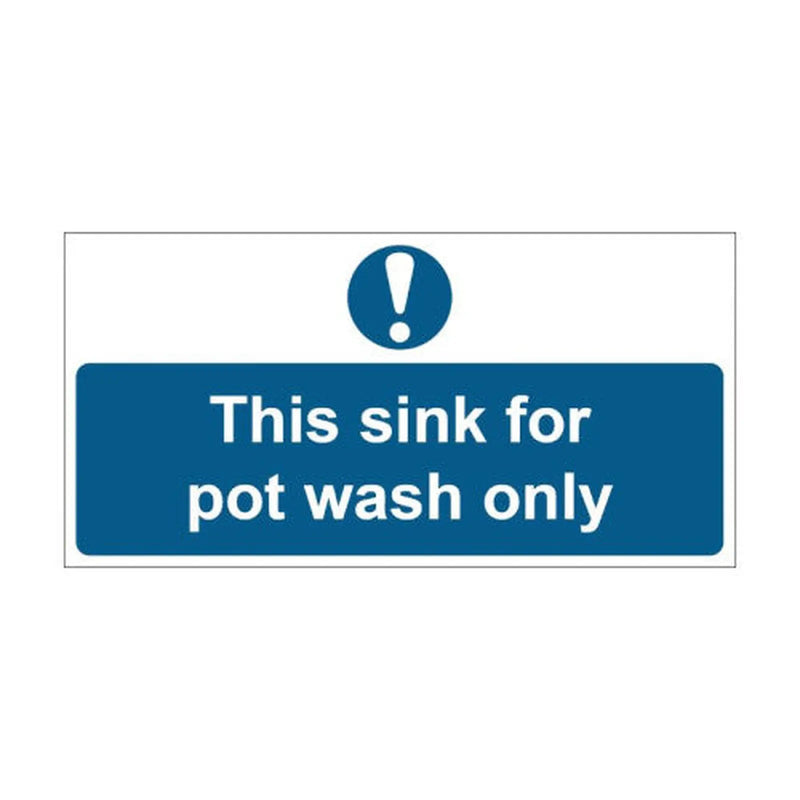 Centurion This Sink For Pot Wash Only - SAV (200 x 100mm) - Min Order 4