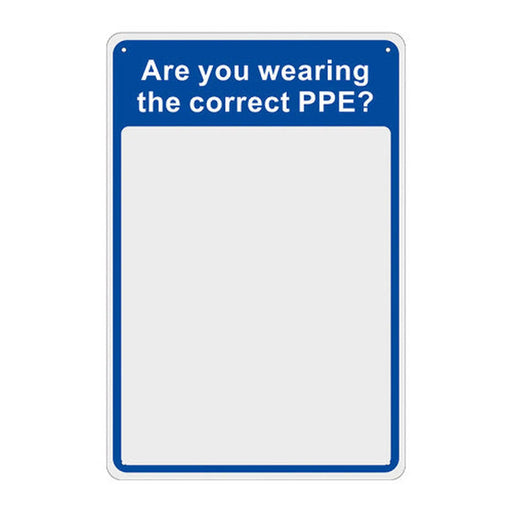 Centurion Safety Mirror - Are You Wearing The Correct PPE - W200mm x H300mm
