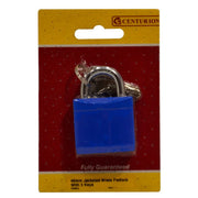 Centurion Jacketed Brass Padlocks, 40mm - Pack of 5