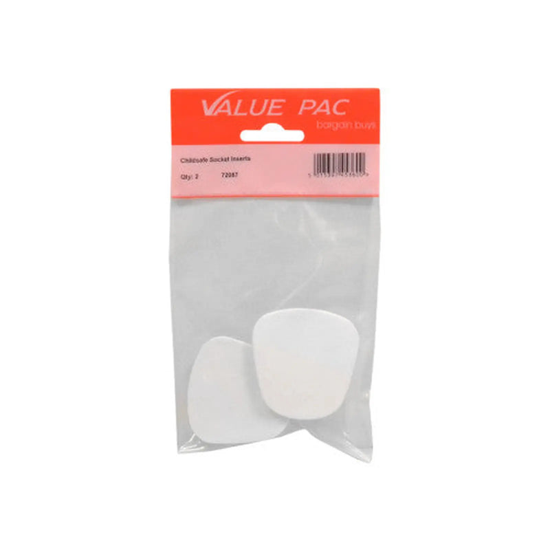 Centurion White Plastic Childsafe Socket Insert - Pack of 10