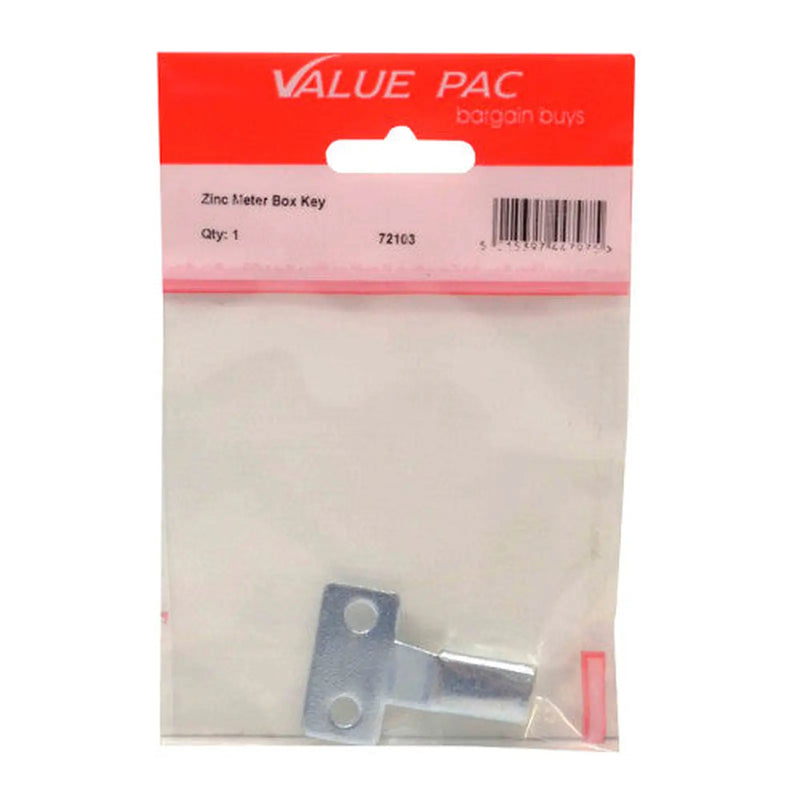 Centurion Zinc Meter Box Key - Pack of 10