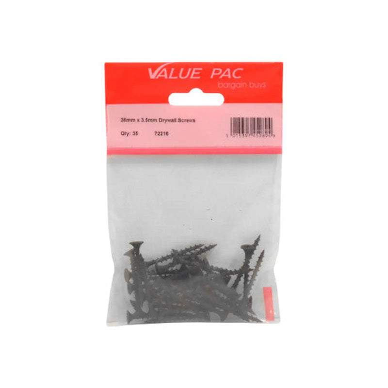 Centurion 38mm x 3.5mm Drywall Screws (Pack of 30) - Pack of 10