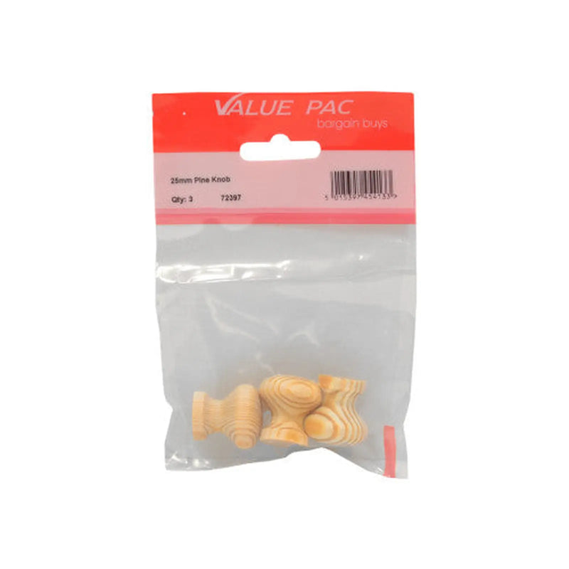Centurion 25mm Pine Knob (Pack of 2) - Pack of 10