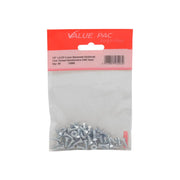 Centurion 1/2" x 8 ZP Cross Recessed Hardened Twin Thread Woodscrews with - Pack of 10