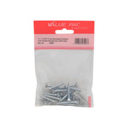 Centurion 1 1/4" x 10 ZP Cross Recessed Hardened Twin Thread Woodscrews with - Pack of 10