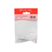 Centurion M6 x 60mm ZP Furniture Bolts & Nuts 2pk - Pack of 10