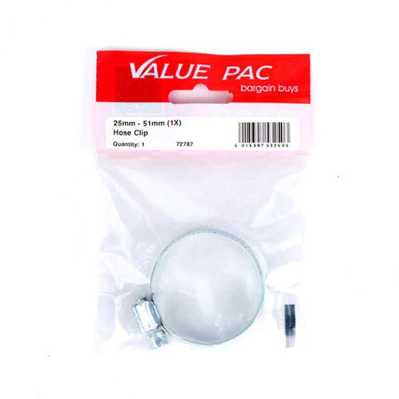 Centurion 25mm - 51mm (1X) Hose Clip - Pack of 10