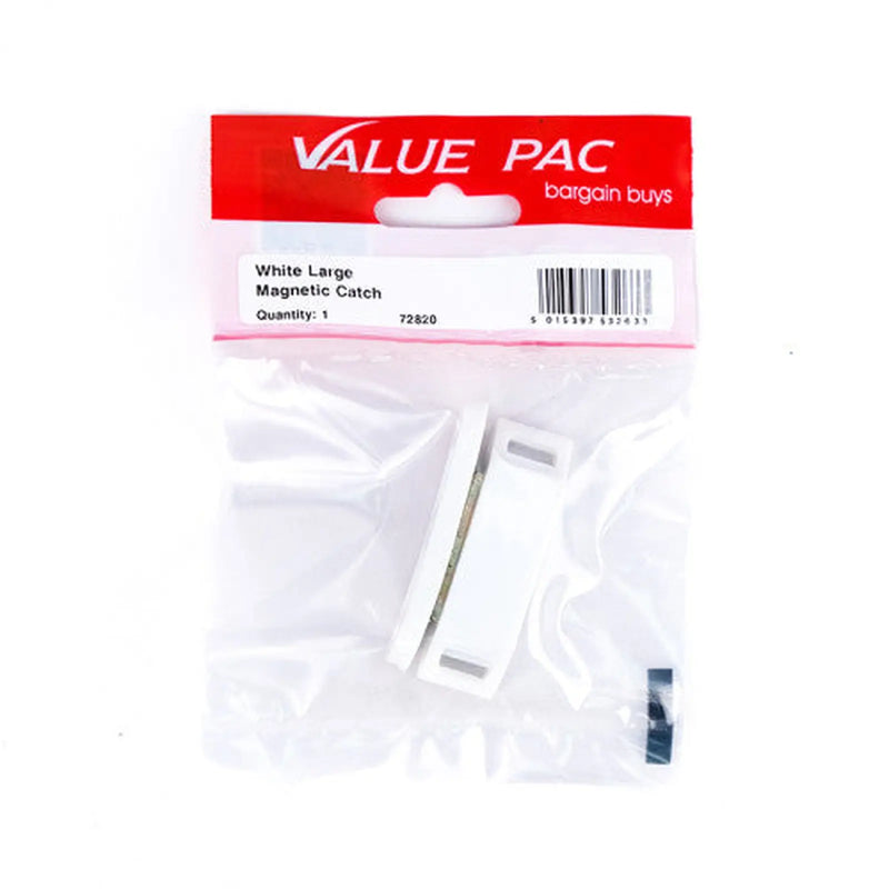 Centurion White Large Magnetic Catch - Pack of 10