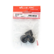 Centurion 28mm Black Plastic Door Stops - Pack of 10