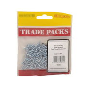 Centurion Pozi Twinthread Countersunk Woodscrews - Zinc Plated - 1/2" x 4 - - Pack of 5