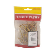 Centurion Pozi Multi Purpose Countersunk Woodscrews - Zinc Yellow Passivated - Pack of 5