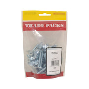 Centurion Roofing Bolts - Zinc Plated - M6 x 40mm - (40 PK) - Pack of 5