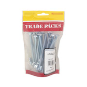 Centurion Cup Square Carriage Bolts & Nuts - Zinc Plated - M6 x 100mm - (20 - Pack of 5
