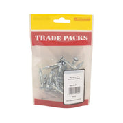 Centurion Blind Screw Anchors - Zinc Plated - M4 x 40mm - (25 PK) - Pack of 5