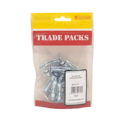 Centurion Blind Screw Anchors - Zinc Plated - M5 x 45mm - (18 PK) - Pack of 5