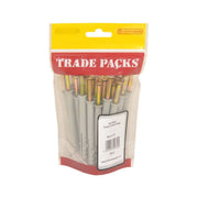 Centurion Screw In Frame Fixings - Zinc Plated - M8 x 80mm - (25 PK) - Pack of 5