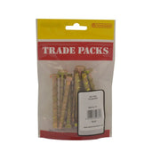 Centurion Thunder Bolts - Zinc Yellow Passivated - M8 x 75mm - (10 PK) - Pack of 5
