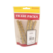 Centurion Thunder Bolts - Zinc Yellow Passivated - M10 x 100mm - (6 PK) - Pack of 5