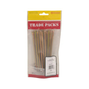 Centurion Concrete Frame Screws - Zinc Yellow Passivated - 7.5mm x 152mm - - Pack of 5